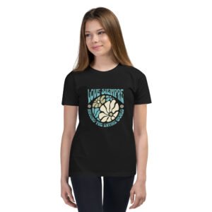 Youth Love Siempre Around the Entire World Short Sleeve T-Shirt