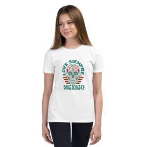 Youth Love Siempre Mexico Short Sleeve T-Shirt