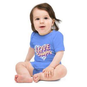 Baby Love Siempre Heart Onesie